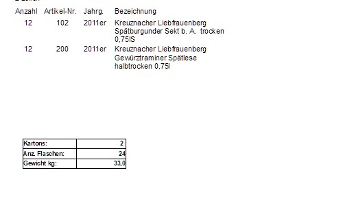 Produktbild von: Stammdaten Rechnungsformular individuell