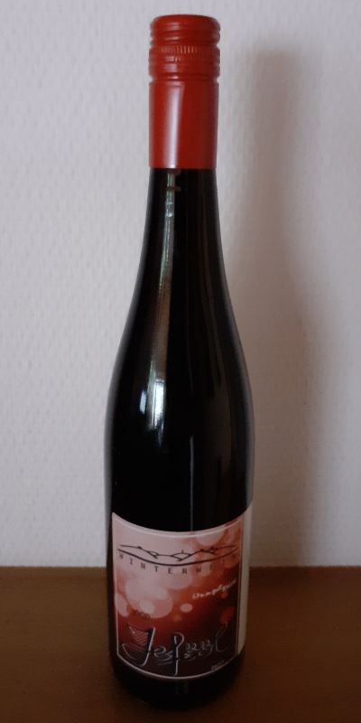 Produktbild von: <br>Artikel-Nr.: 05<br>Winterwein „E jood Jefööl“ Portugieser QW lieblich 0,75l<br>