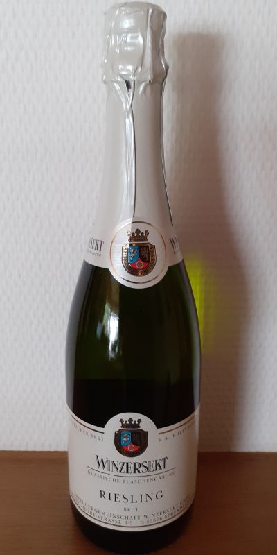 Produktbild von: <br>Artikel-Nr.: 32<br>Winzersekt Riesling brut 0,75l<br>