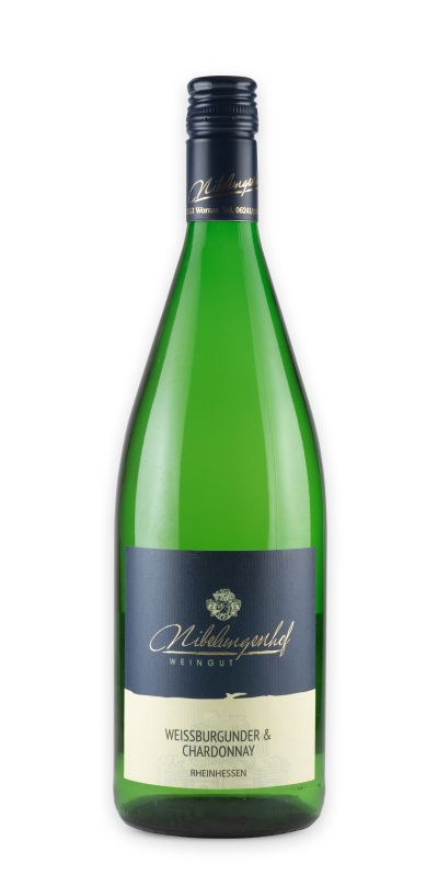 <br>2024er Weissburgunder u. Chardonnay feinherb 1,0l<br>