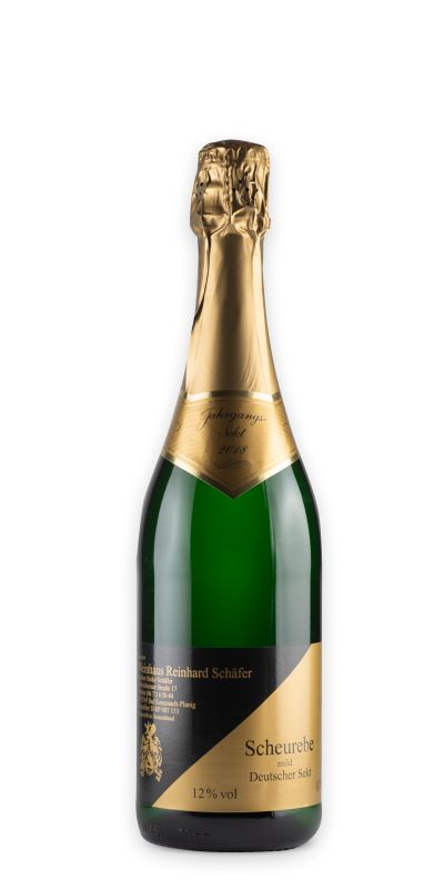 Produktbild von: <br>Artikel-Nr.: 101<br>2011er Nahe Chardonnay „Deutscher Sekt“  brut 0,75lS<br>
